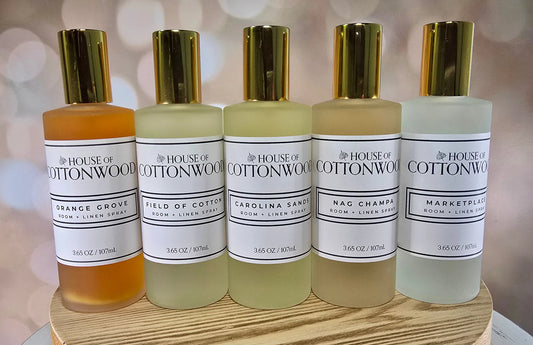 ROOM AND LINEN SPRAY SZ .80oz/24ml  365oz/107 mlHouse of Cottonwood