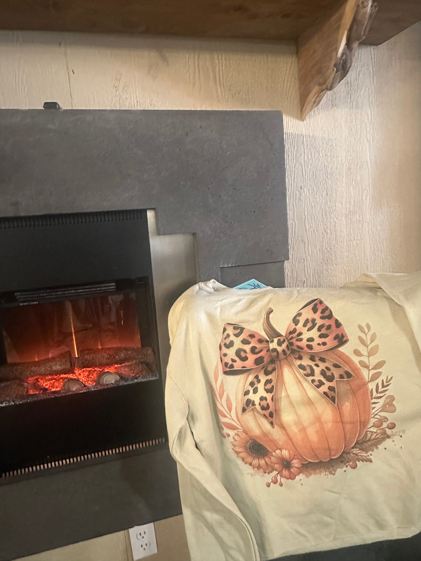 Pumpkin Fall Cropped Sweatshirt