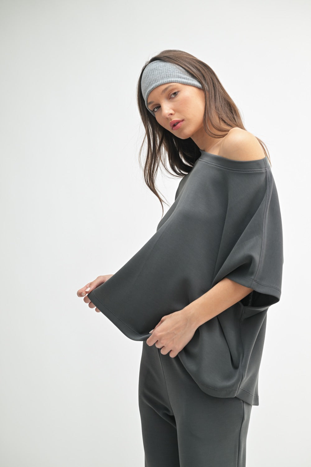 MONO B LAGUNA BOATNECK TOP