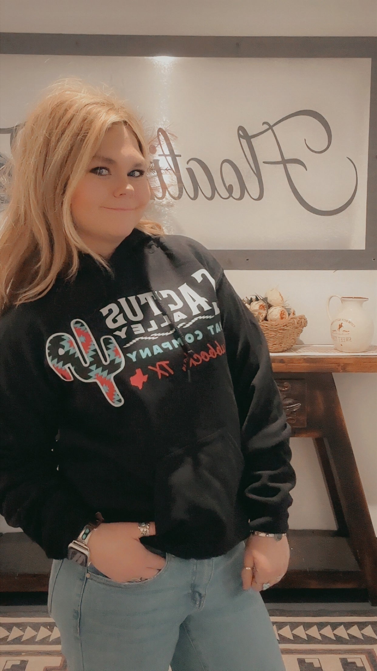 New Mexico" - Black Adult Hoodie
