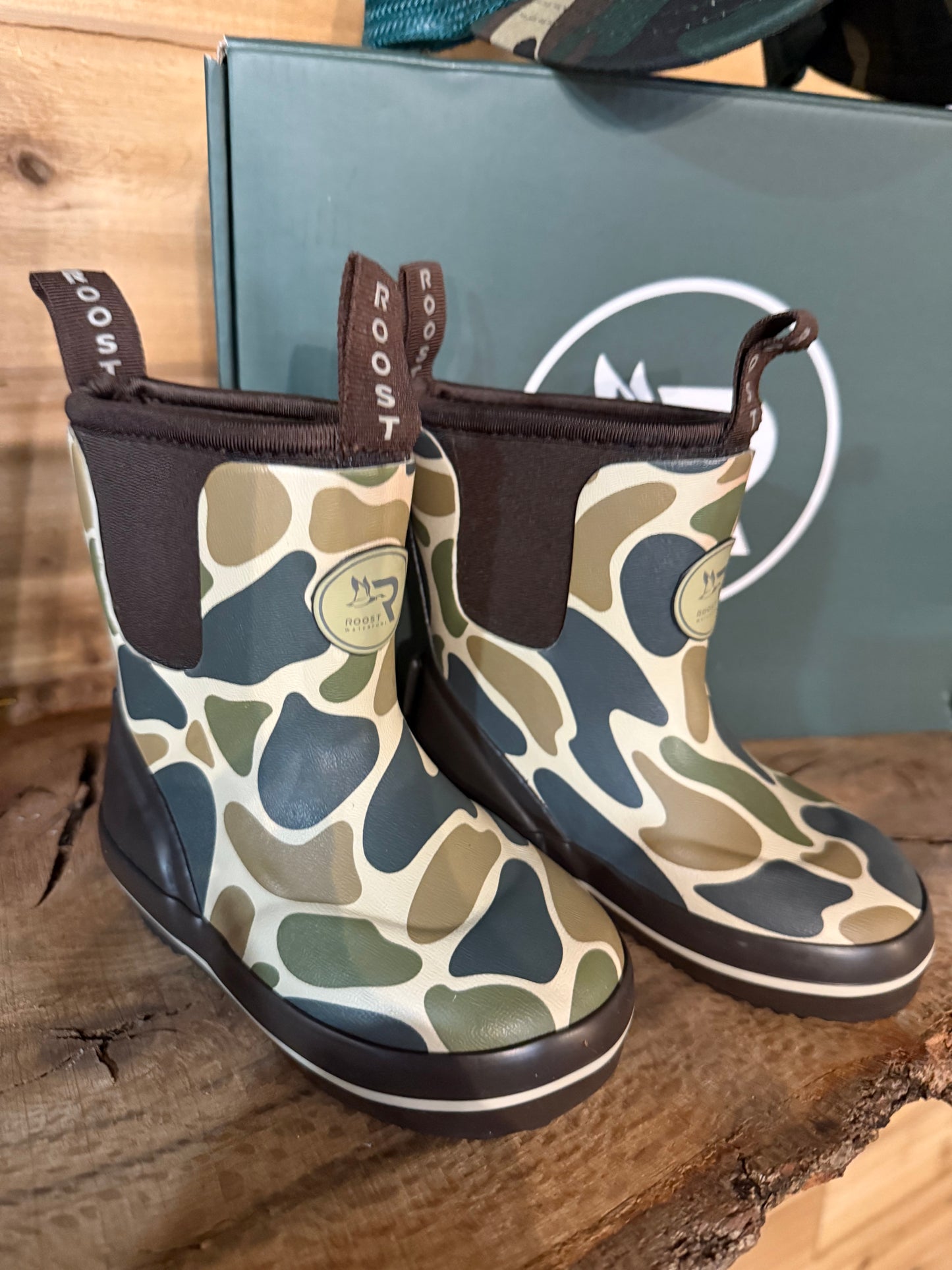 Fieldstone Youth Camo Roost Boots