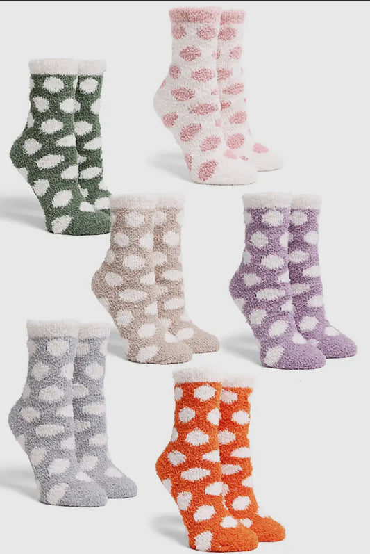 ￼ Perfect Polka Dot Mini-Crew Socks