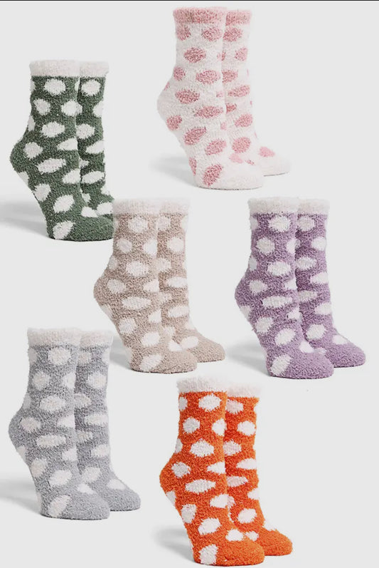  Perfect Polka Dot Mini-Crew Socks