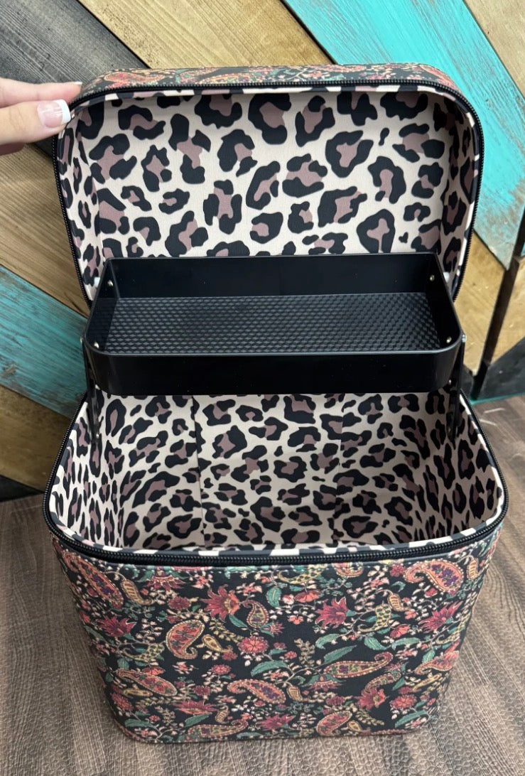 PAISLEY & WILD or Leopard Outlaw Makeup MAKEUP BOX