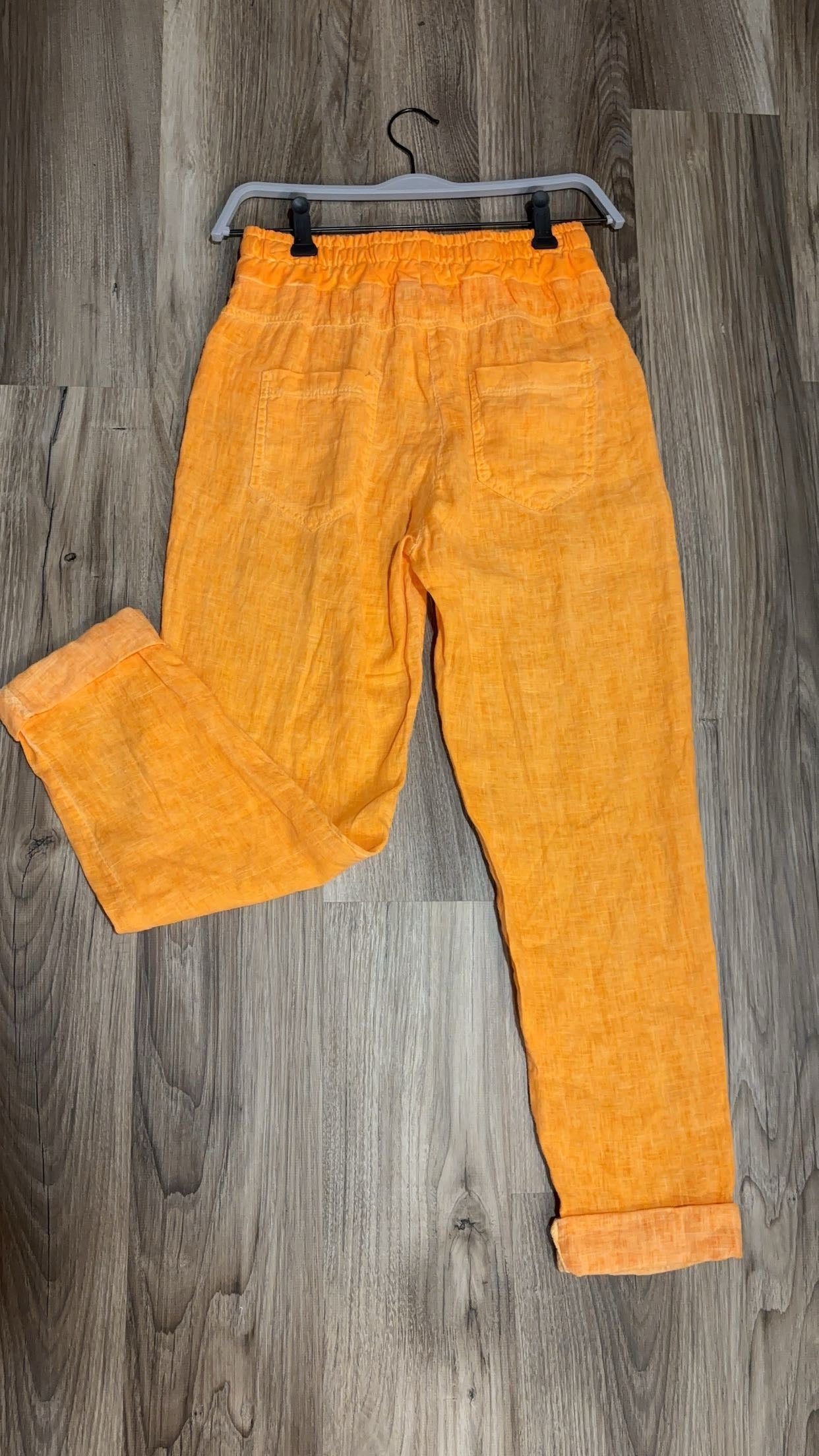 Vibrant Orange Jogger Pants - Sm/Md