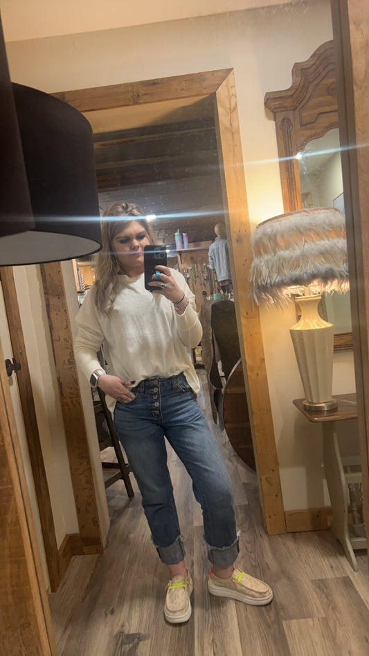Double Zero Mystical Off White Long Sleeve