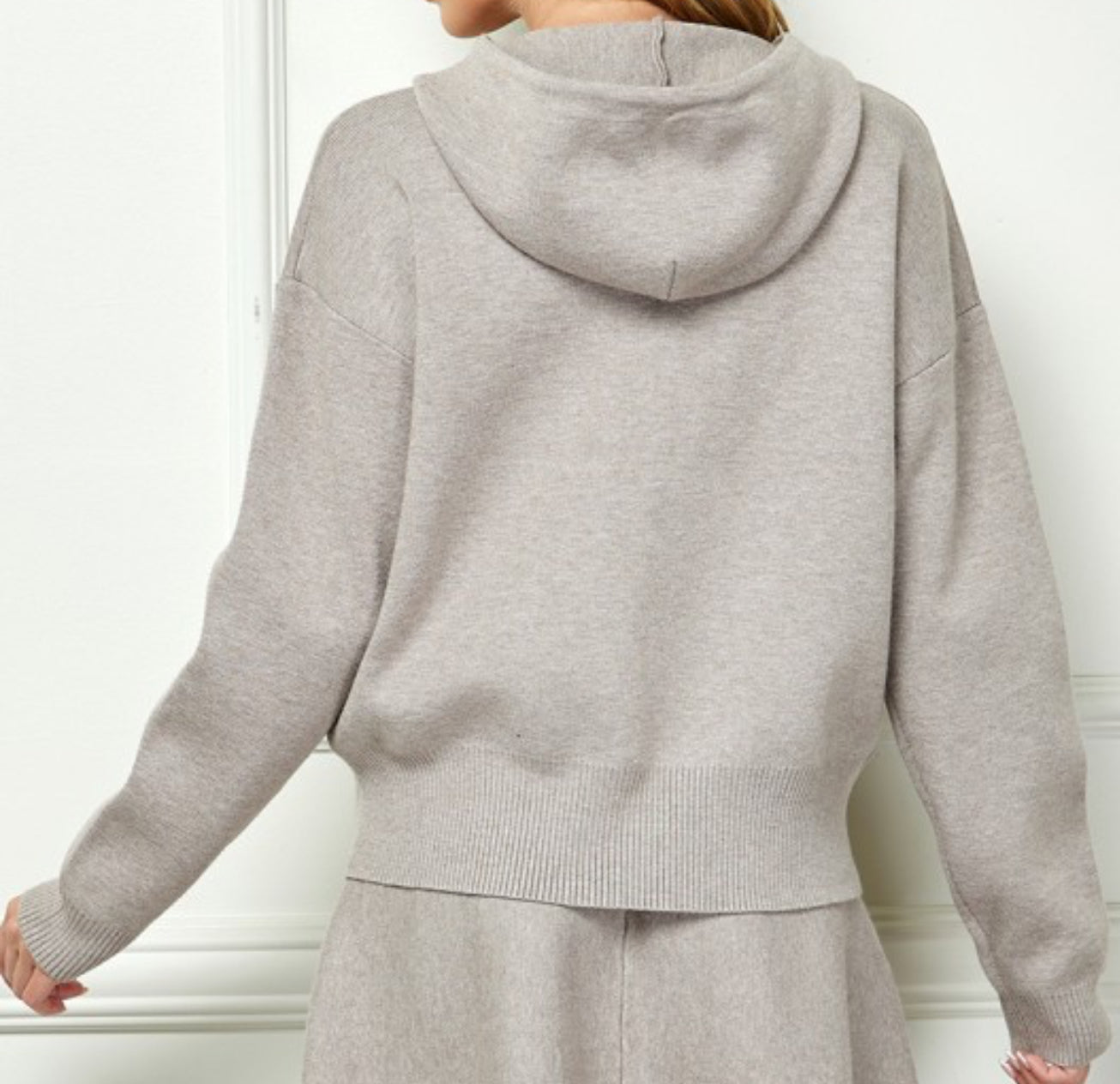 See And Be Seen Hooded Long Sleeve Super Soft Heavy Sweater Top Quality