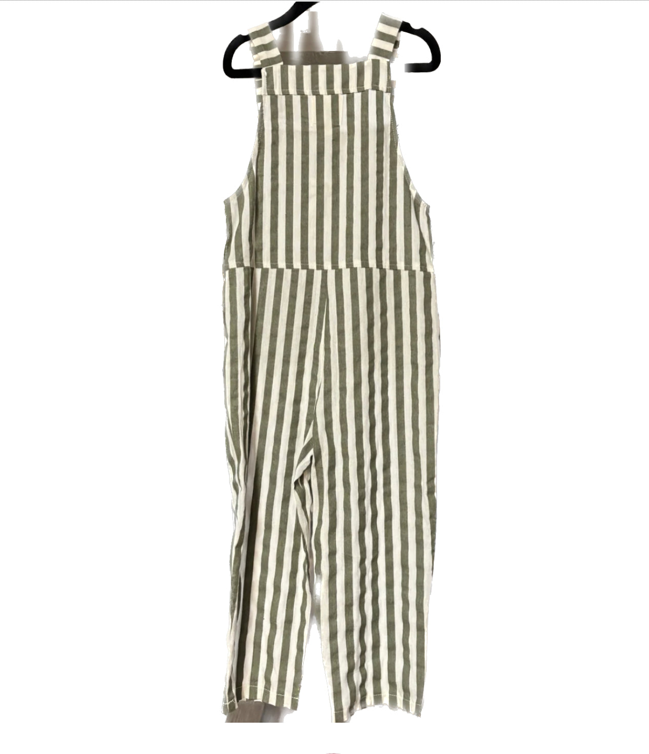 Vignette Emma Striped 2-Emma Striped 2-Front Pocket Overalls