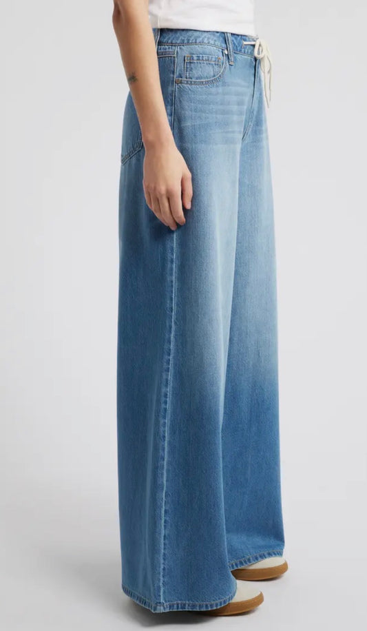 1822 - PETITE 29'' WIDE LEG JEAN W/ DRAWSTRING YONKERS