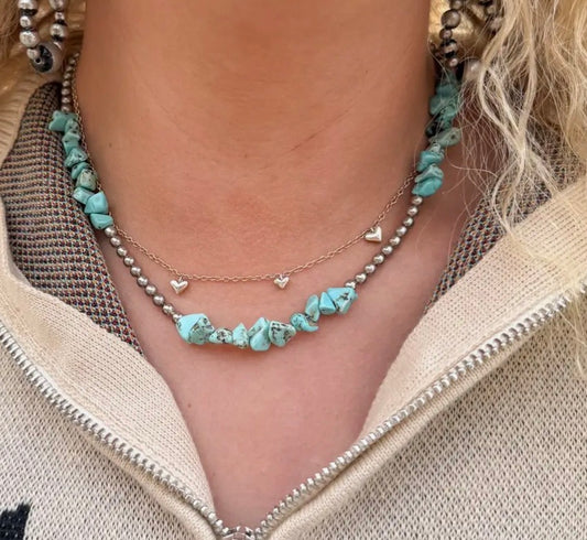 Rockin' with
Turquoise Necklace