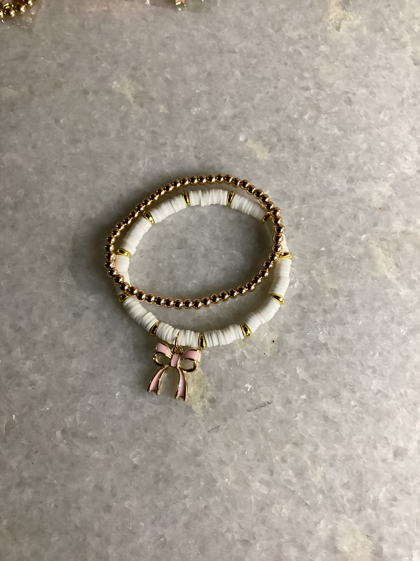 Pink Bracelet Stacks