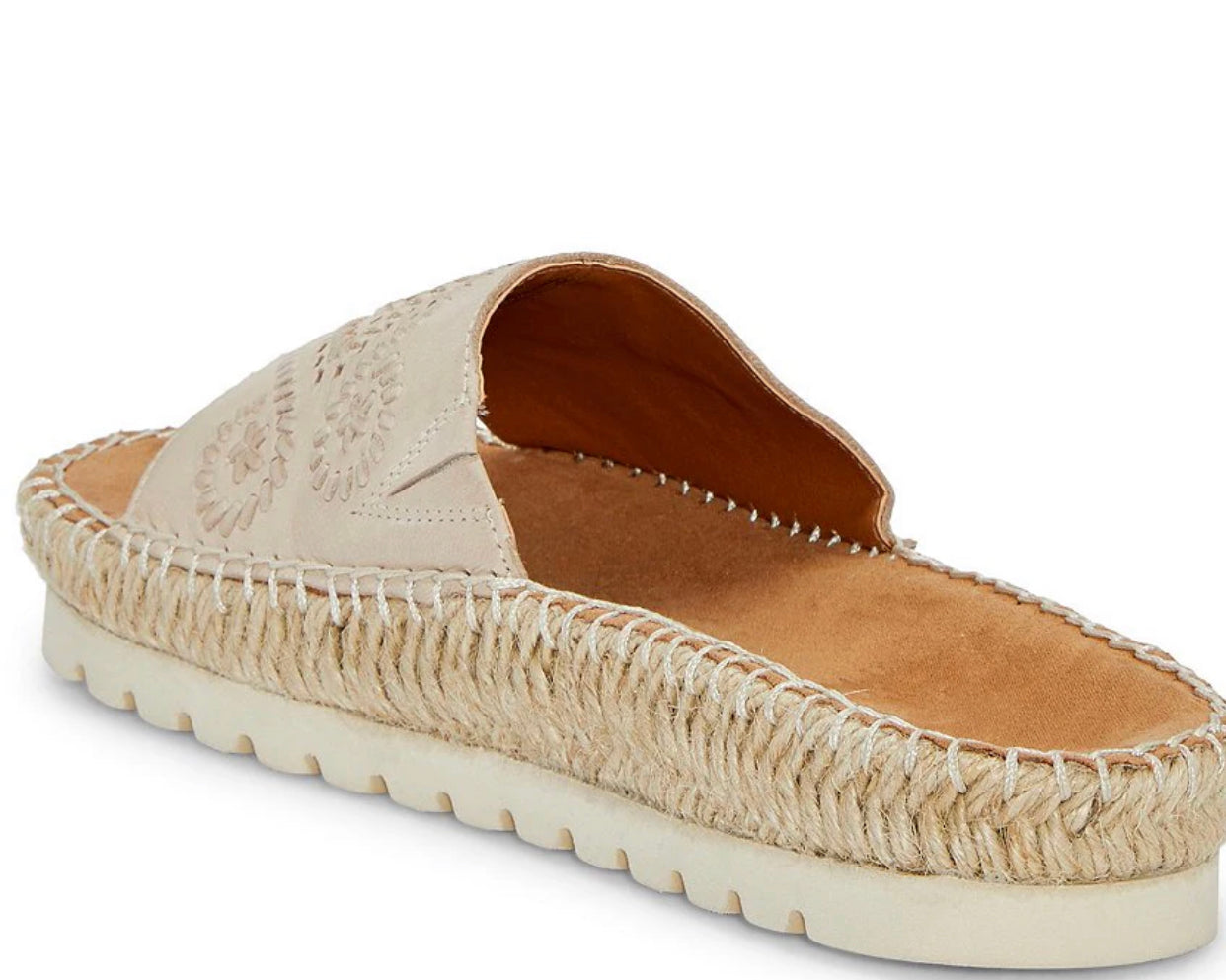 Lucky Brand
Lemana Embossed Leather Espadrille Platform Sandals