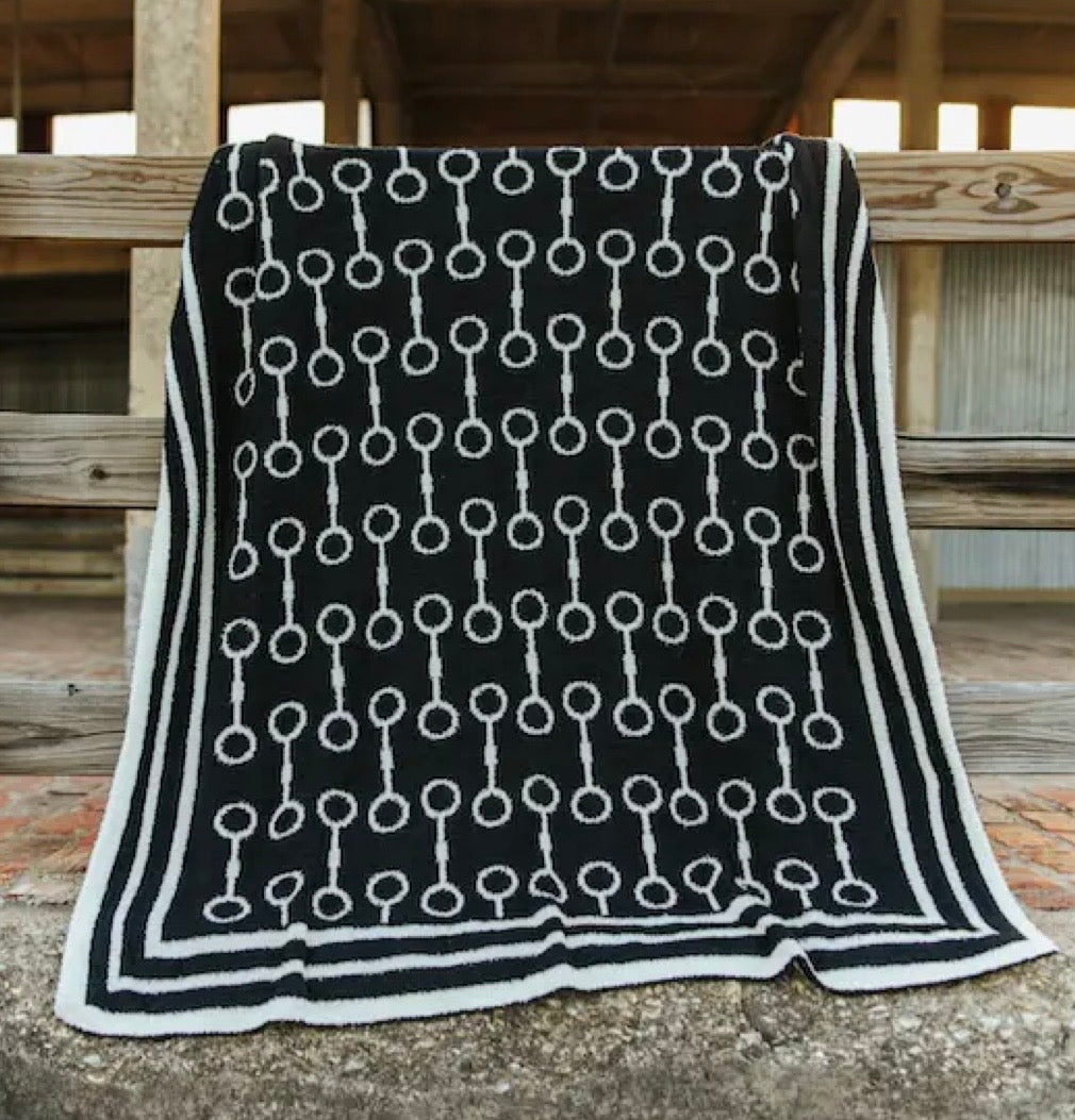 Lucky and Blessed COZY BLANKET PRINTED BLANKET (50IN X 60IN)