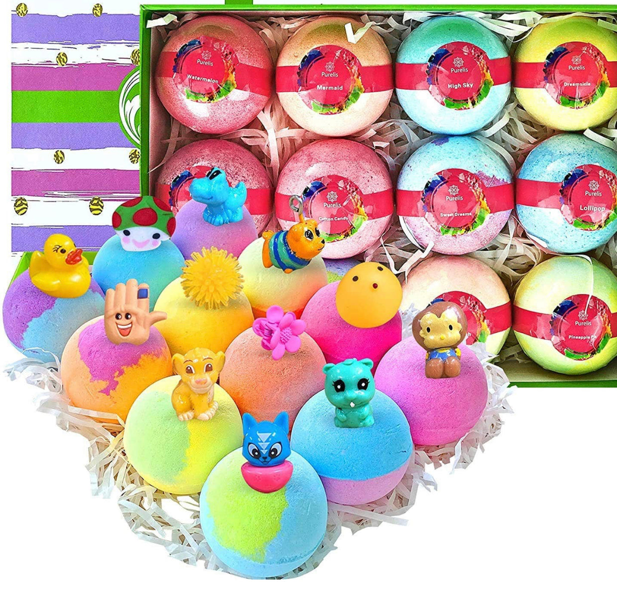 Fun Children’s Bath bomb with toys