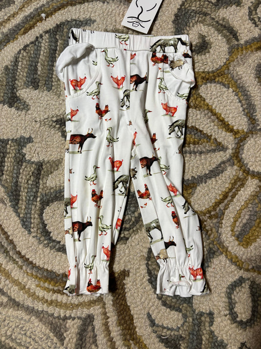 9-12M Farm Girl Bottoms