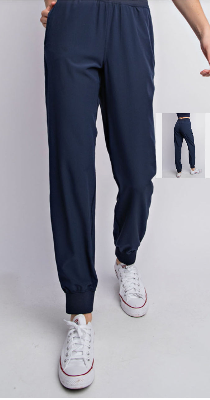 Rae Mode Butter Soft Nylon Joggers with Pockets