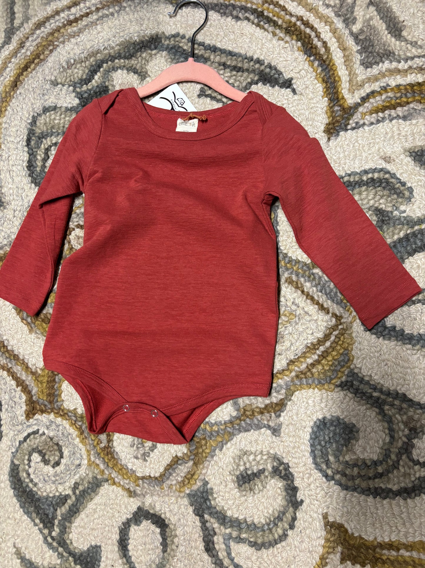 Rust Long Sleeve 9-12M