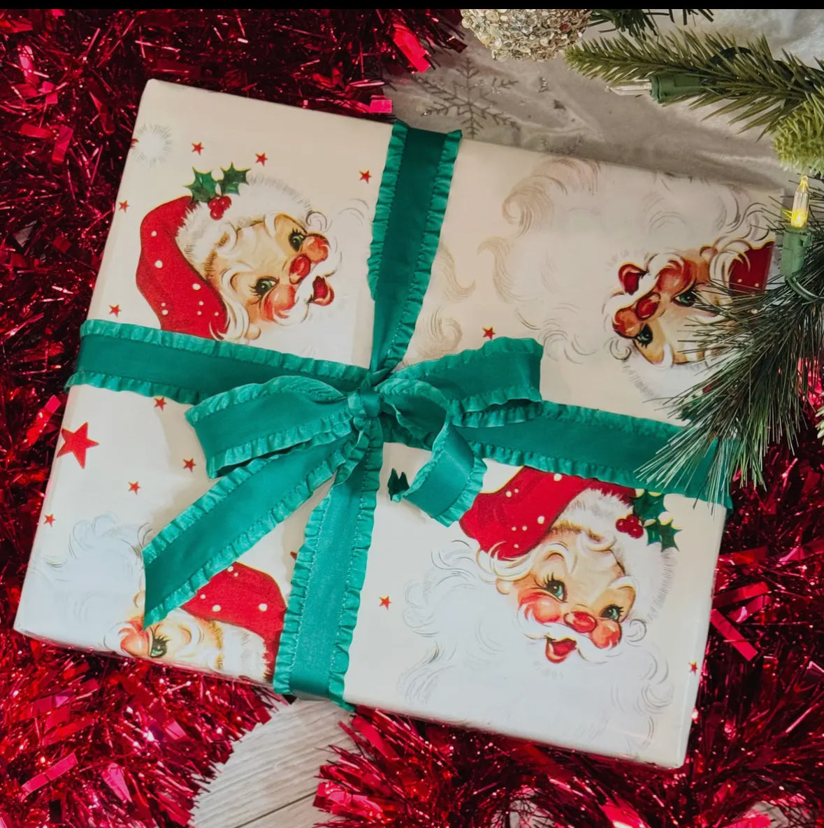 Christmas Print Wrapping Paper Roll