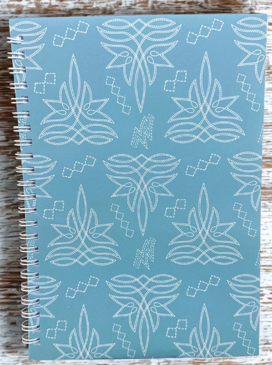 NOTEBOOKS Lg & Sm - STITCHED IN BLACK & COUNTRY ROOTS & COWGIRL STITCH