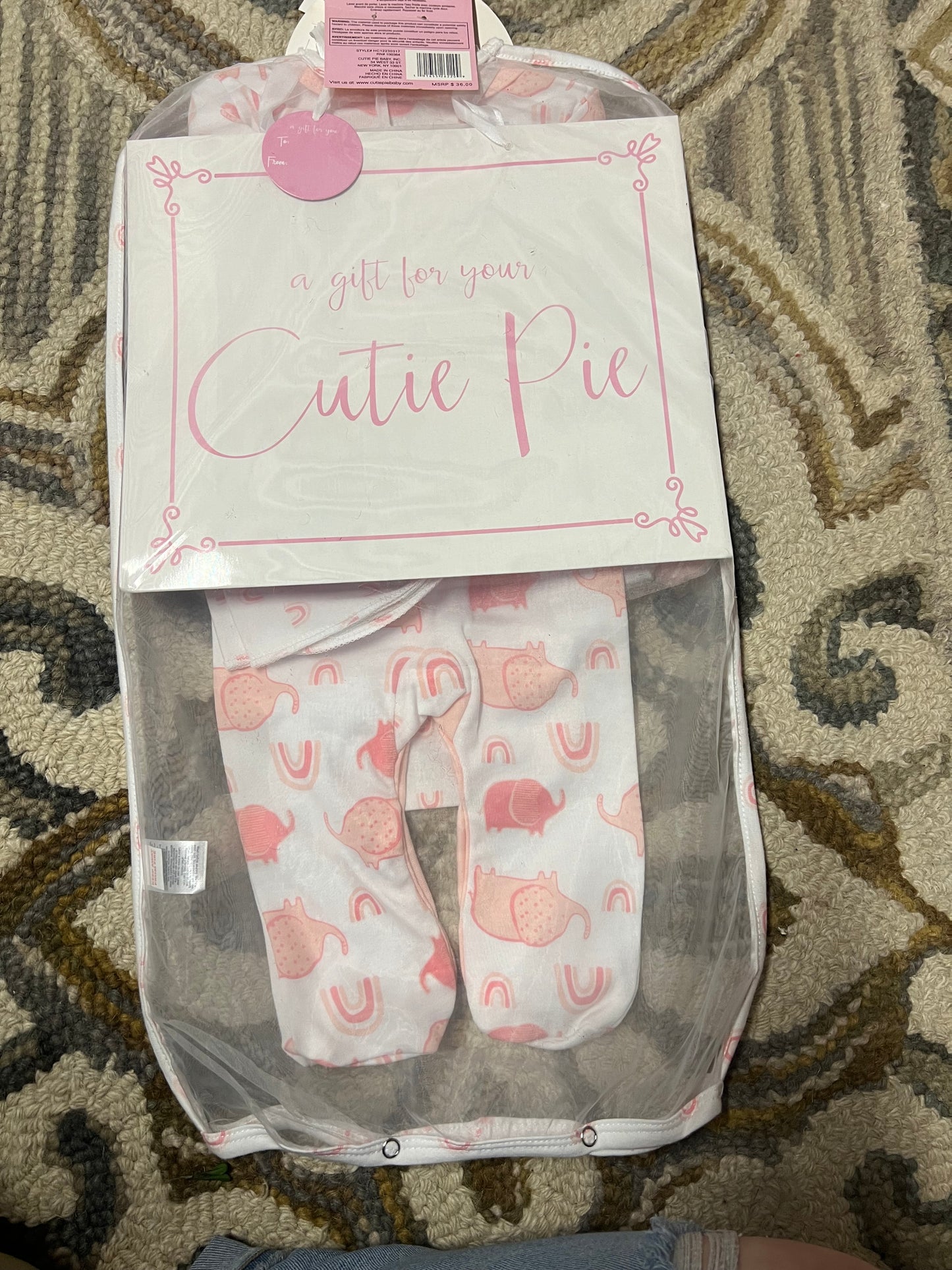 Cutie Pie All-in-One Gift Set 9pc 6-9m