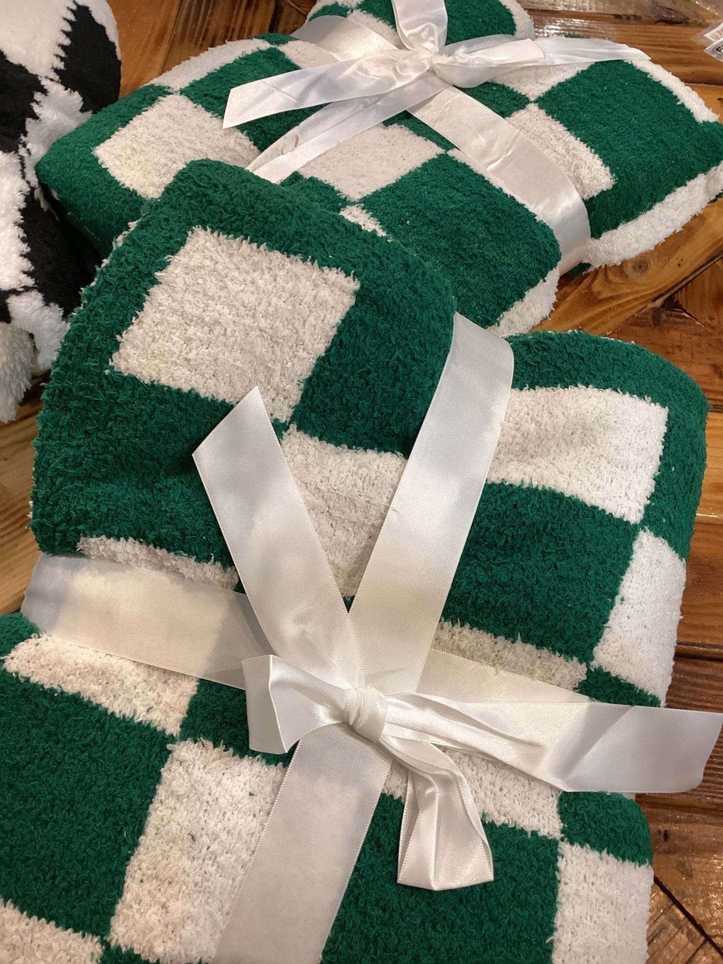Checkered Throw Blanket