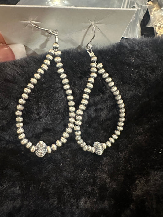 Sterling Silver Pearl Earrings 3mm