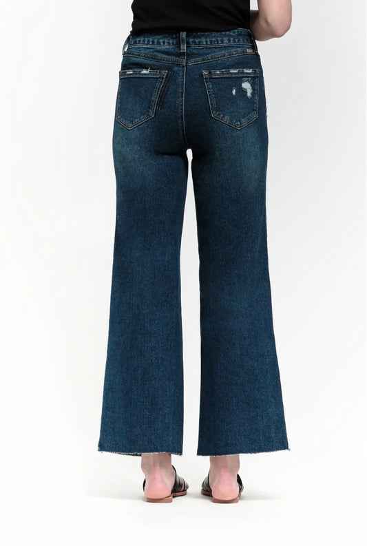 1822 Wide Leg Razor Hem Knox