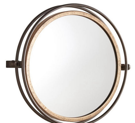 Metal Round Wall Mirror