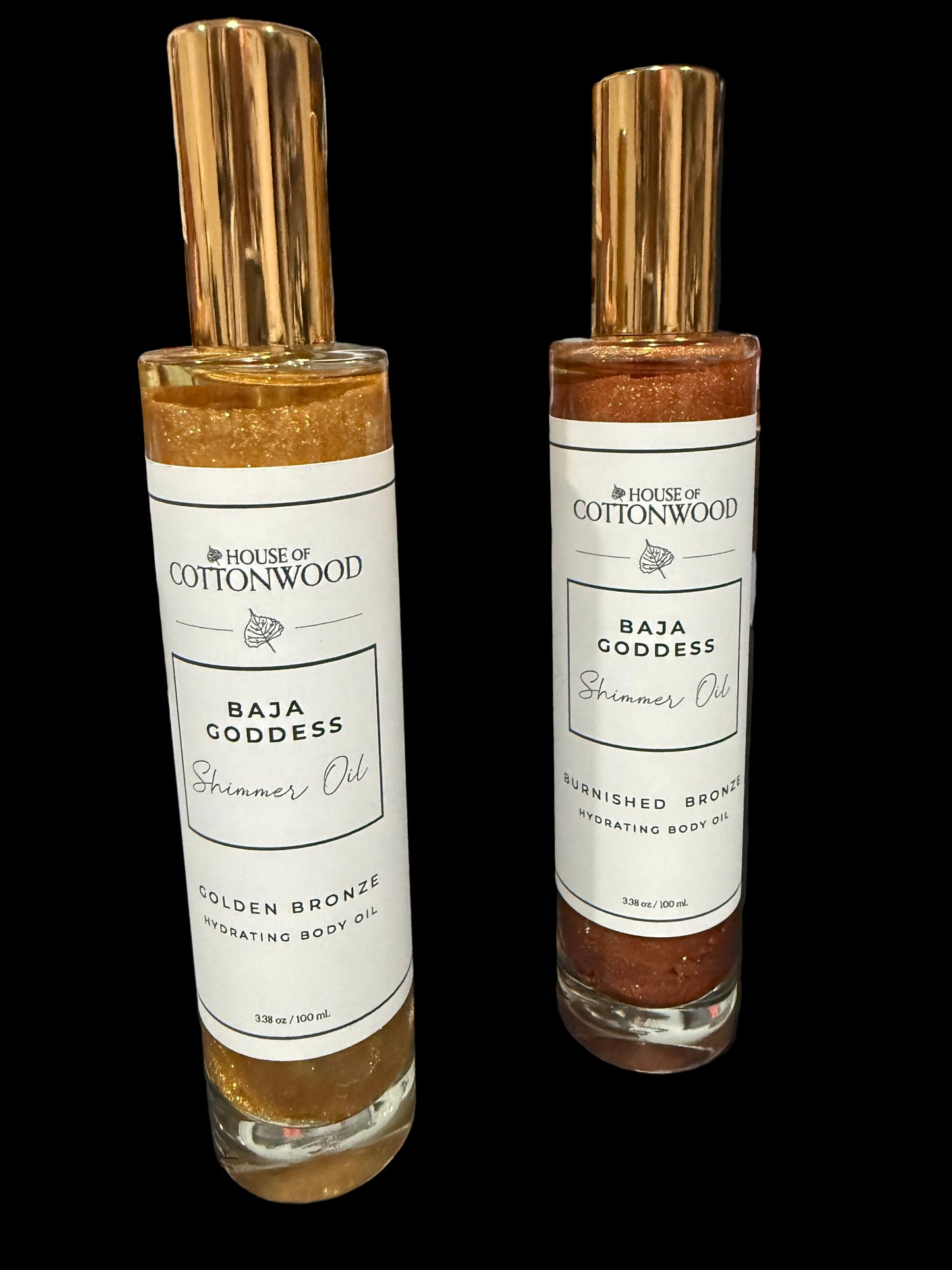 House of Cottonwood - Hydrating Body Shimmer Oil Baja Goddess scent