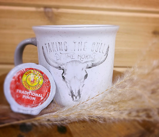 Take the Bull by the Horns Coffee mug cup