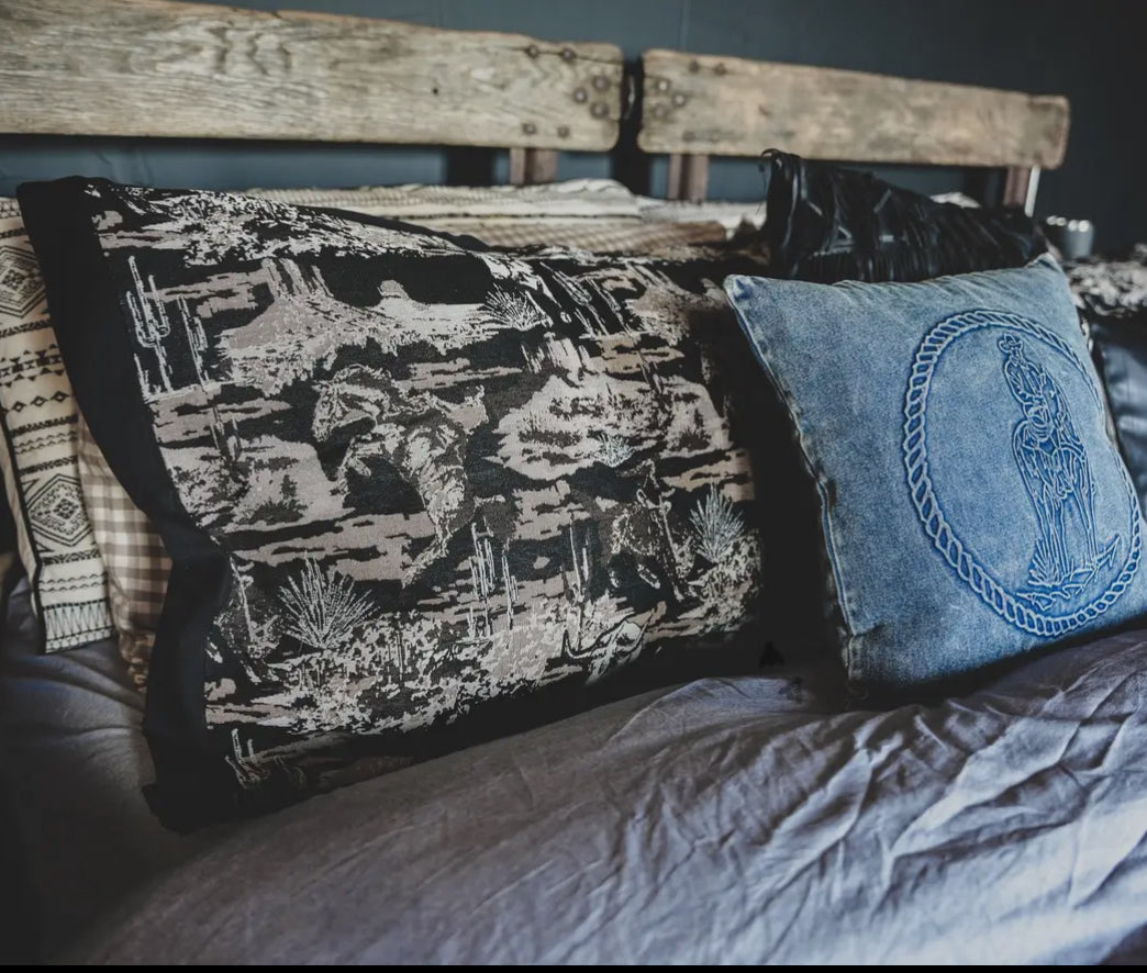 Rogue Rustlers Pillow Shams Set of Two