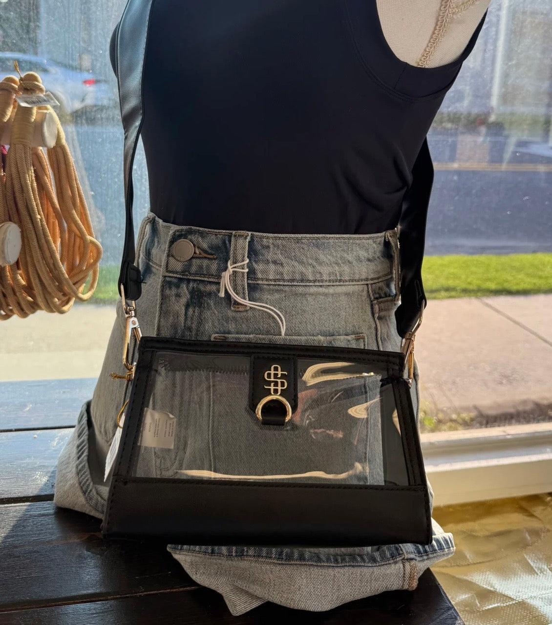 Simply Southern Clear Crossbody Bag