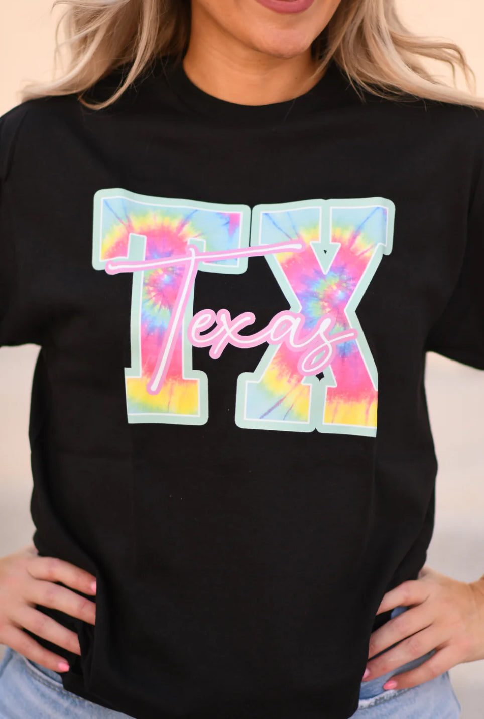 TX Tie Dye Tee