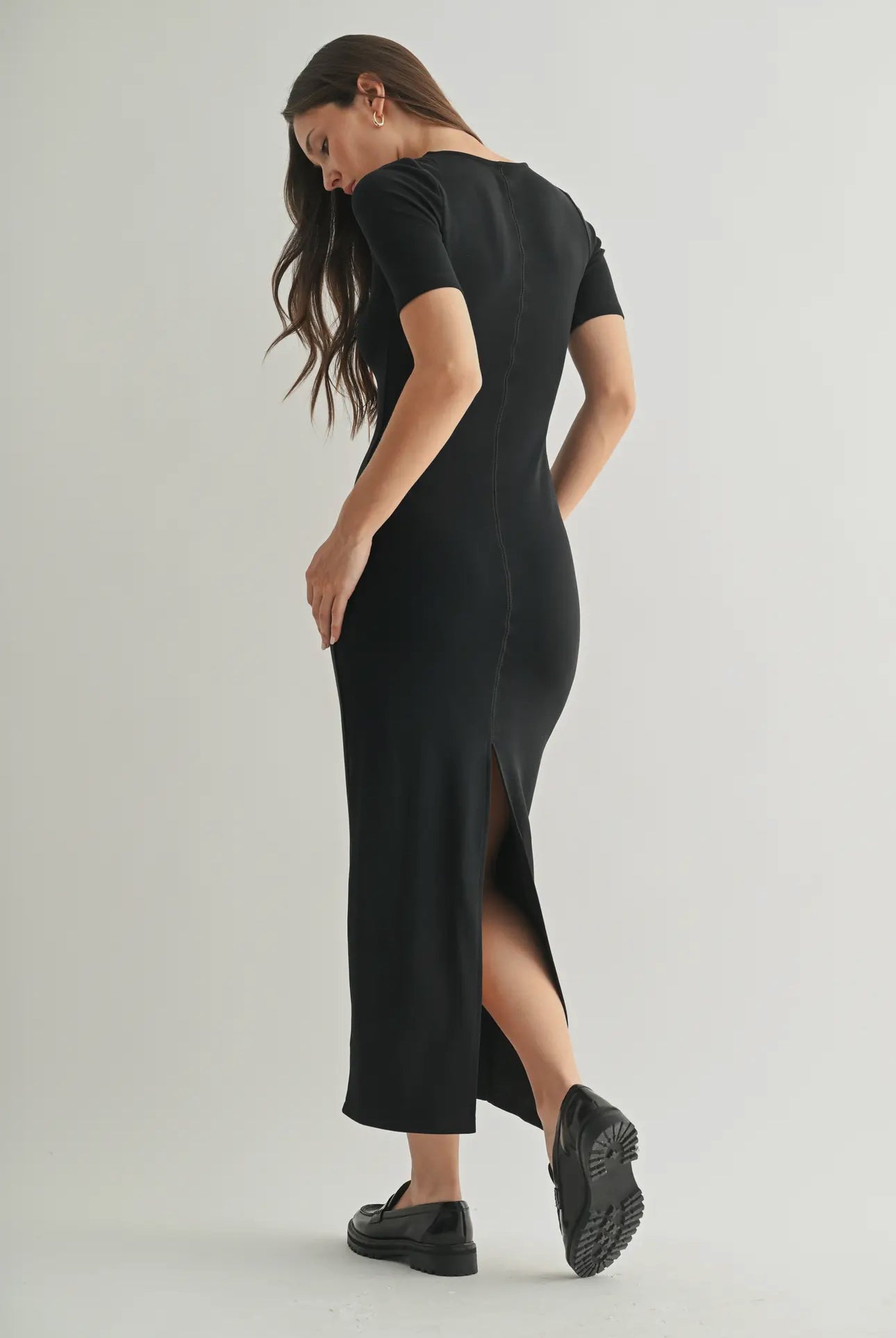Butter Soft Laguna Soft Drape Maxi Dress