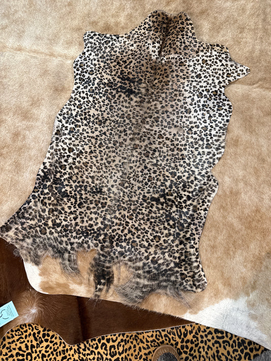 Genuine Goat Hide Leopard