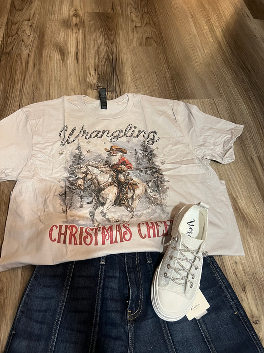 Cowboy Santa Tee