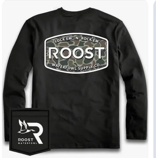 Toddler/Youth Roost “Camo Logo” Long-Sleeve