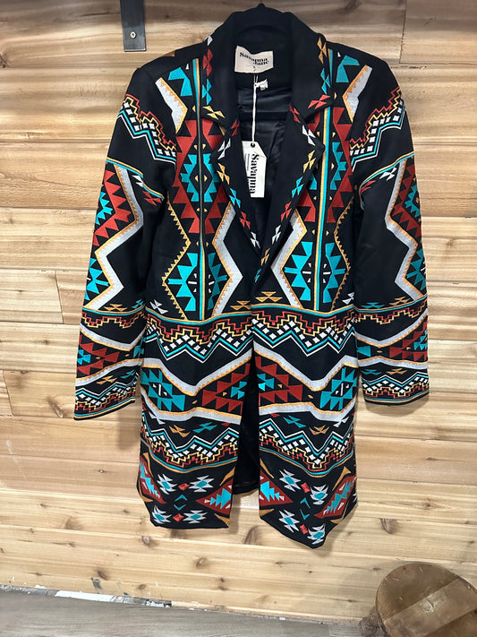 Savanna Jane Aztec Embroidered Jacket