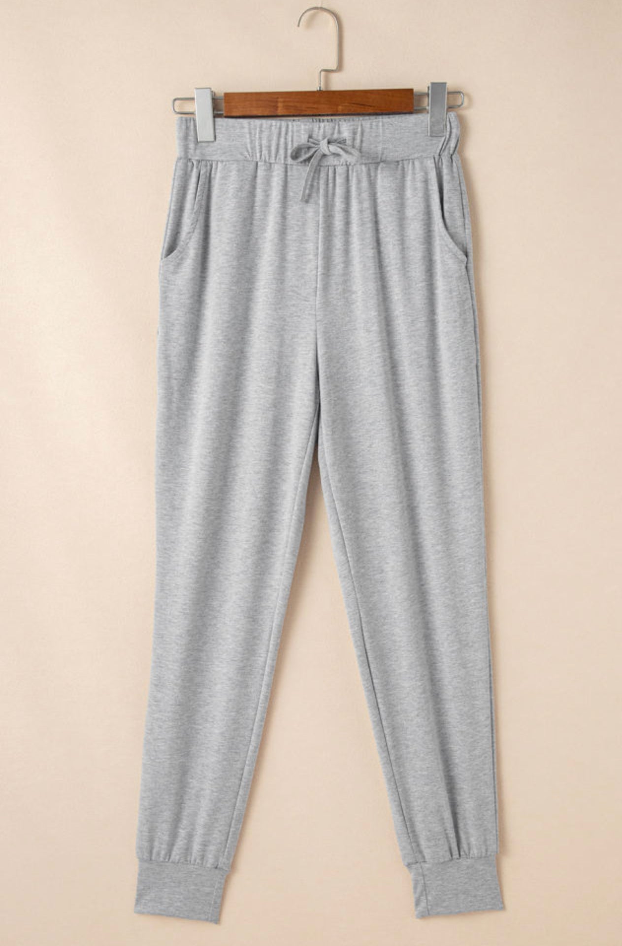 Split Long Cardigan and Jogger Pants Lounge Set