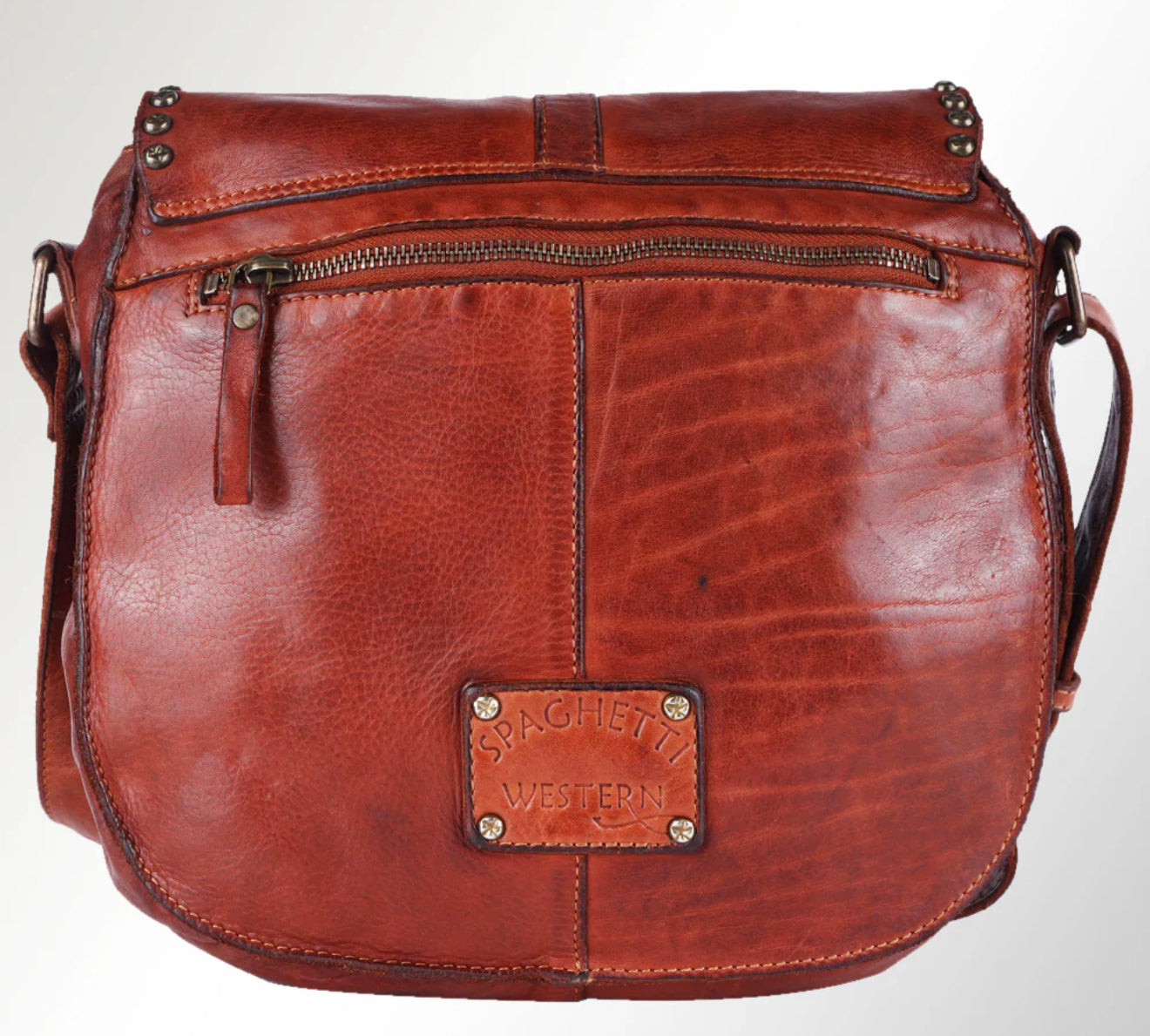 Spagetti Western Tote Genuine Leather Women Bag Western Bag