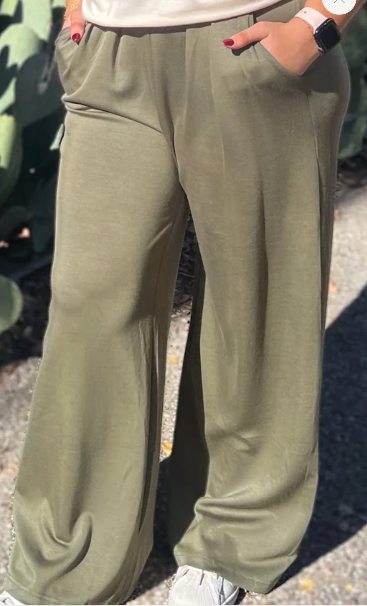 Texline Olive Trousers