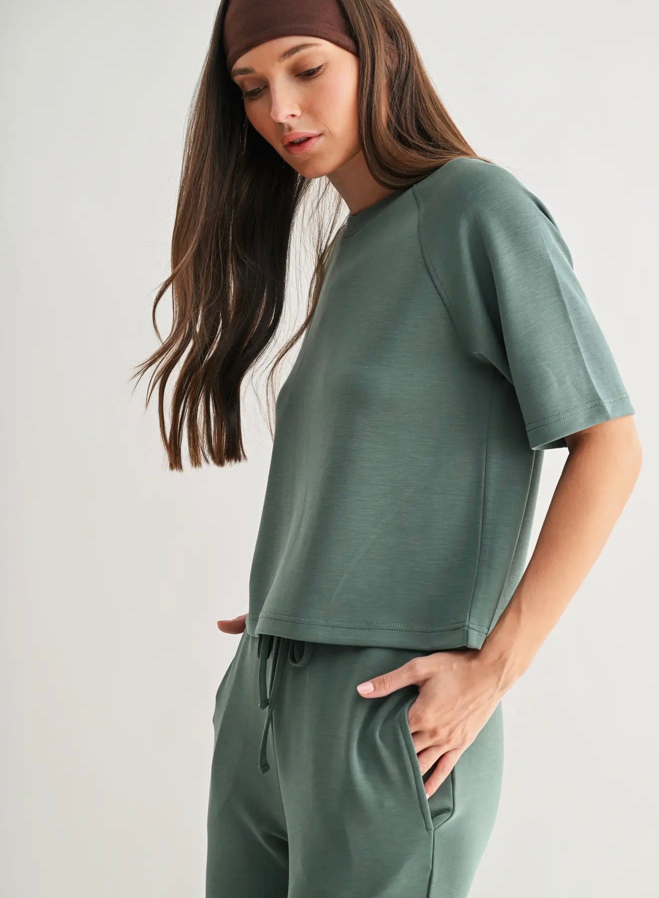 Laguna Soft Drape Raglan Tee