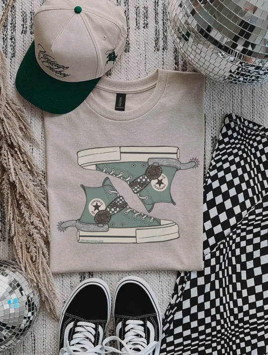Spurs & Spades Chucks Tee