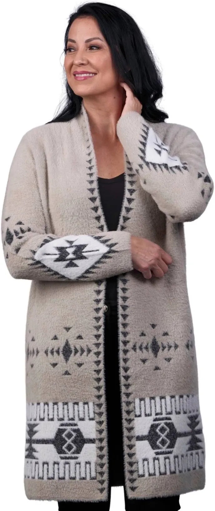 LADIES VENARIO SELMA LONG SWEATER