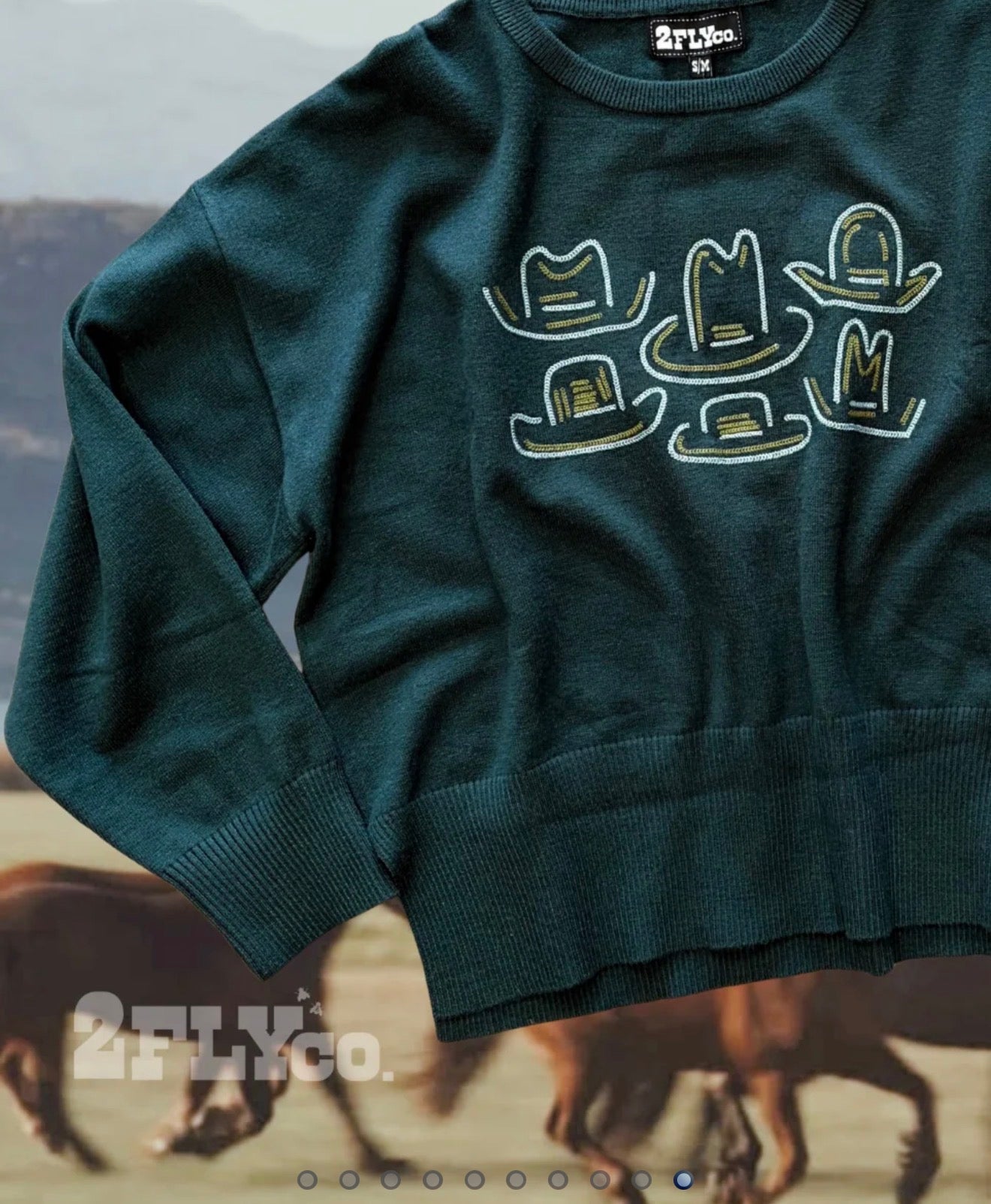 TIP YOUR HATZ Sweater