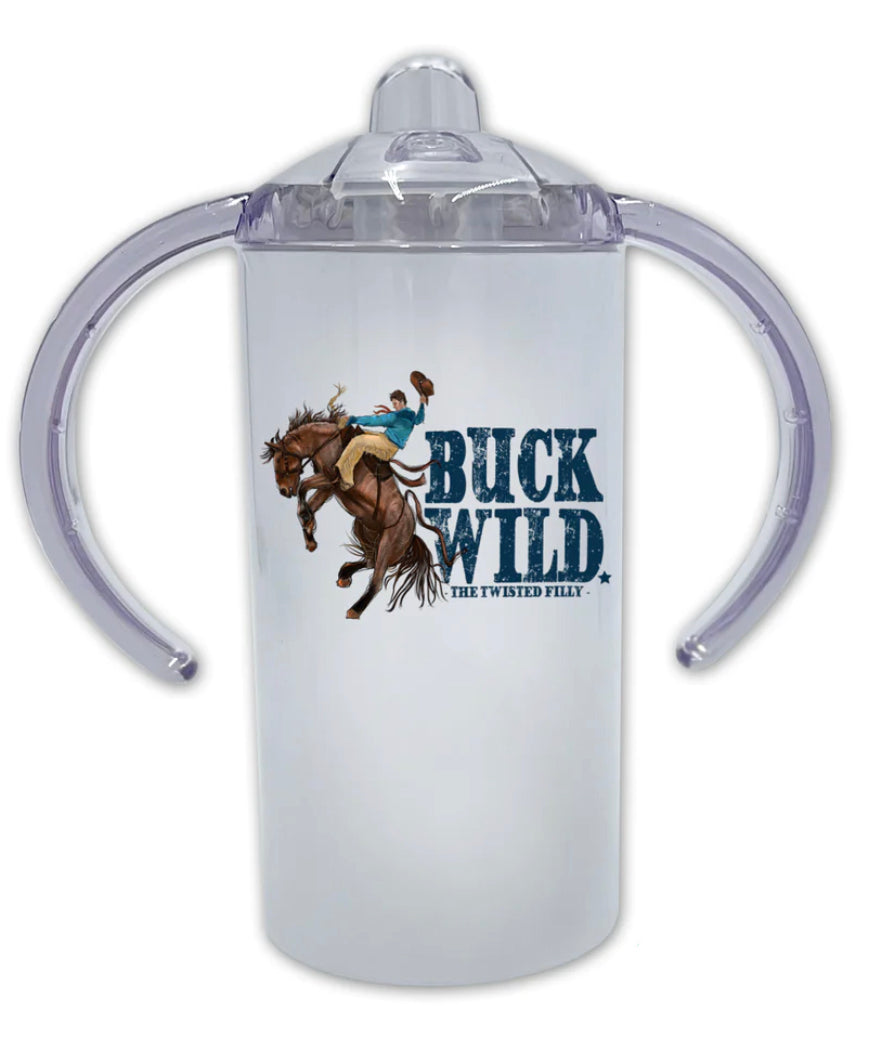 12 Oz Toddler Cowboy/Cowgirl Sippy Cup