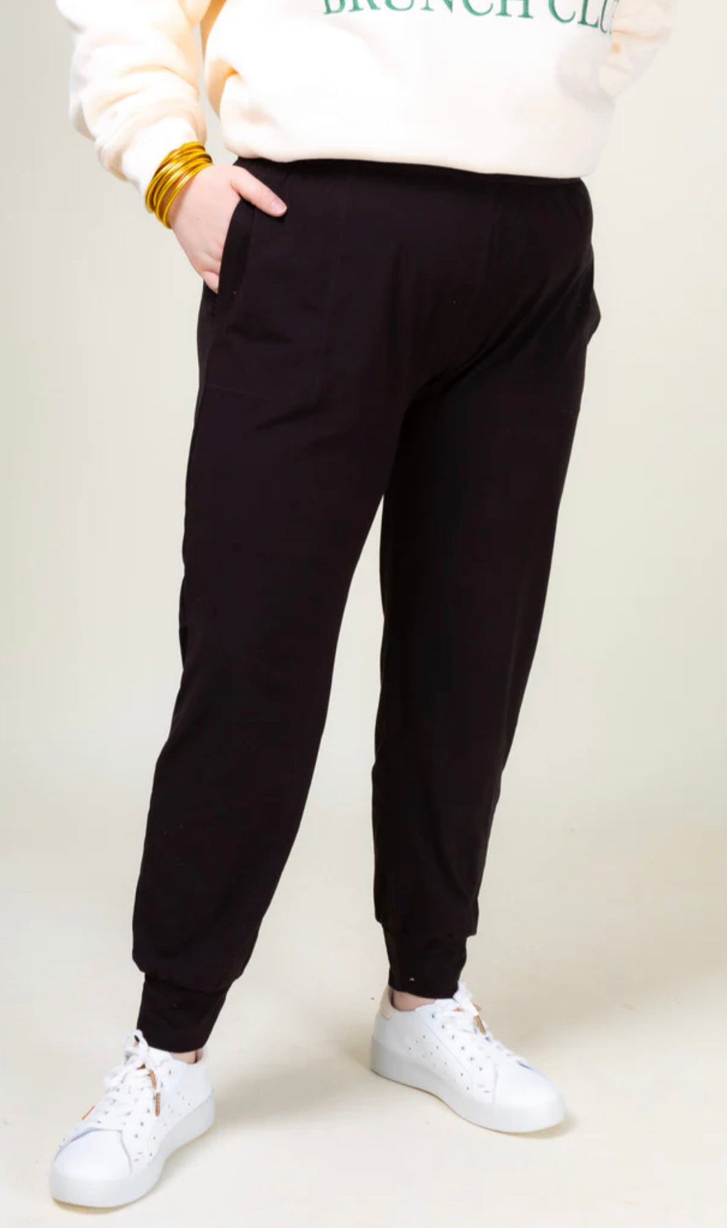 Rae Mode Butter Soft Nylon Joggers with Pockets