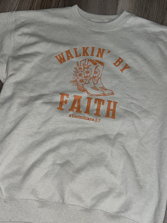 Walkin’ By Faith Sweatshirt