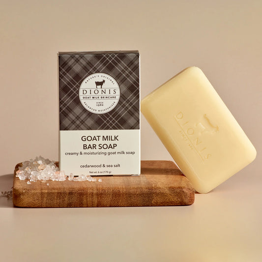 Dionis Goat Milk Bar Soap Cedarwood and Sea Salt 6oz