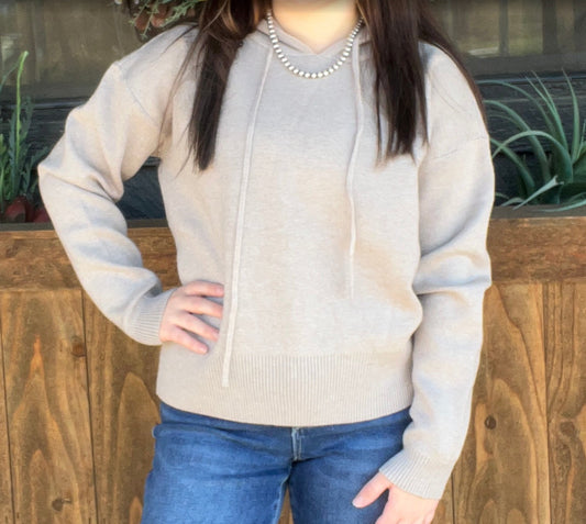 See And Be Seen Hooded Long Sleeve Super Soft Heavy Sweater Top Quality